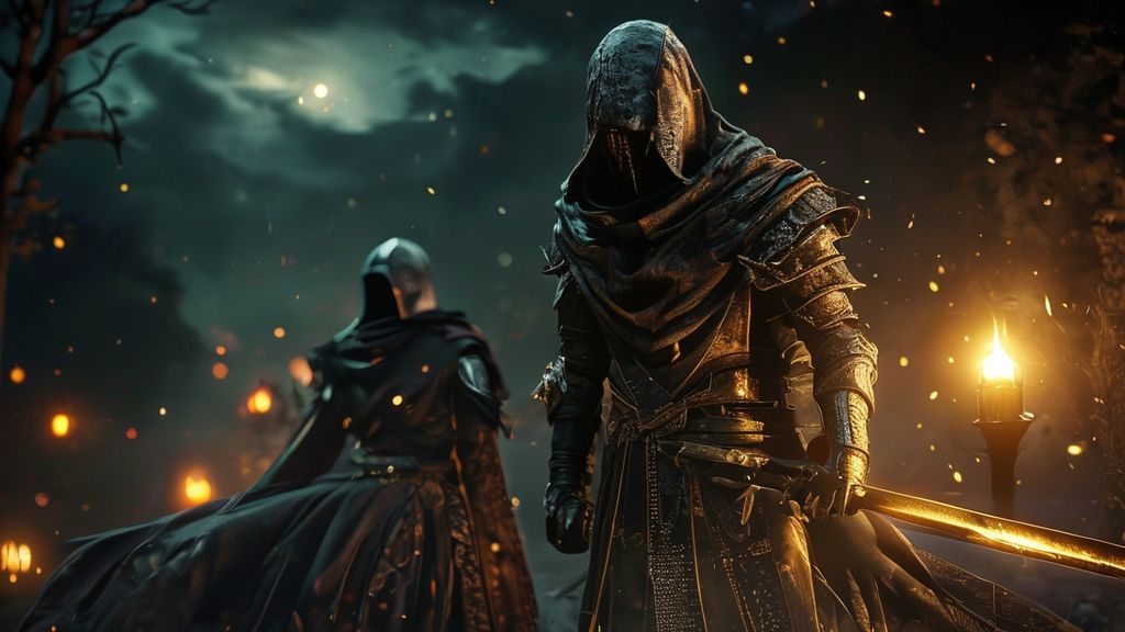 《艾尔登法环：夜之王朝》1.03.2版本更新：四大夜行者职业喜提加强