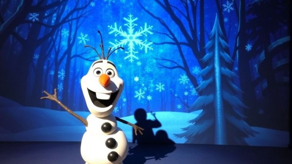 迪士尼奥洛夫机器人惊艳亮相！会走会聊的雪宝即将登陆巴黎香港迪士尼